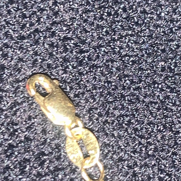 14k gold necklace with ruby pendant - Picture 9 of 10